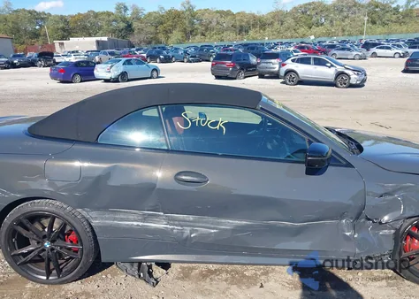 2023 BMW M440I xDrive из США, поврежденный, VIN WBA63AT02PCM86318